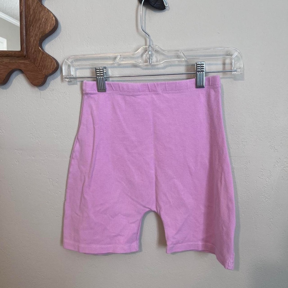 Brandy Melville Women's Pink and Purple Shorts